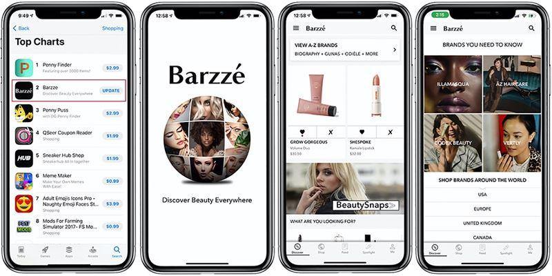 A New digital shopping tool——Barzzé Beauty