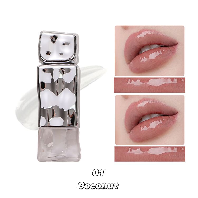 6 Colors Polypeptide Fruit Flavor Lip Glaze Lip Gloss