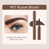 5-color Double-ended Waterproof Eyebrow Tint