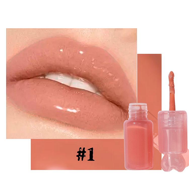 12 Colors Of Moisturizing Liquid Lip Gloss