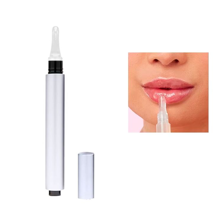 4 Metal Tube Press-type Moisturizing Lip Oil