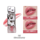 6 Colors Polypeptide Fruit Flavor Lip Glaze Lip Gloss