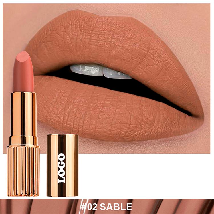 24 Color Gold Tube Matte Lipstick