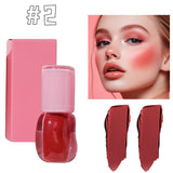 4 Colors Eye/Lip/Cheek 3-in-1 Rouge Liquid Blush