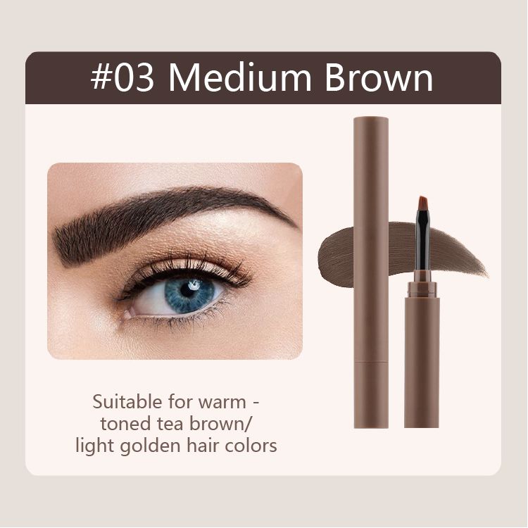 5-color Double-ended Waterproof Eyebrow Tint