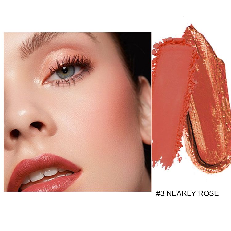 6-Color Dual-Blend Powder Blush & Cream Blush