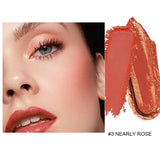 6-Color Dual-Blend Powder Blush & Cream Blush