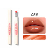 8 Colors Aluminum Alloy Head Moisturizing Lip Gloss