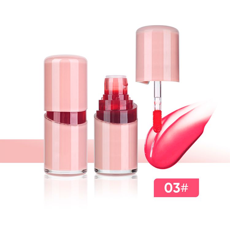 4 Colors  Moisturizing Peel Off Lip Tint Custom Logo Lip Gloss Long Lasting Waterproof Liquid Matte Gloss