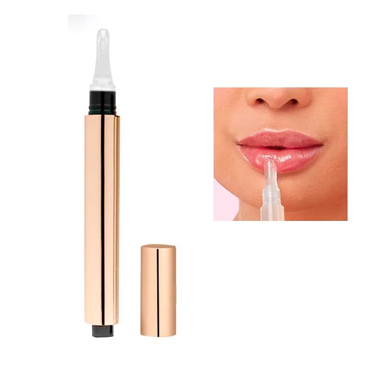 4 Metal Tube Press-type Moisturizing Lip Oil