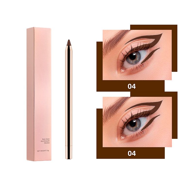 4 Colors Rose Gold Eyeliner (Sharp Pencil)