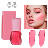 4 Colors Eye/Lip/Cheek 3-in-1 Rouge Liquid Blush