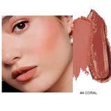 6-Color Dual-Blend Powder Blush & Cream Blush