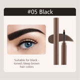 5-color Double-ended Waterproof Eyebrow Tint