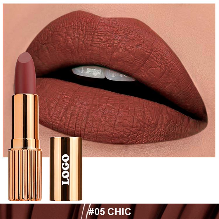 24 Color Gold Tube Matte Lipstick