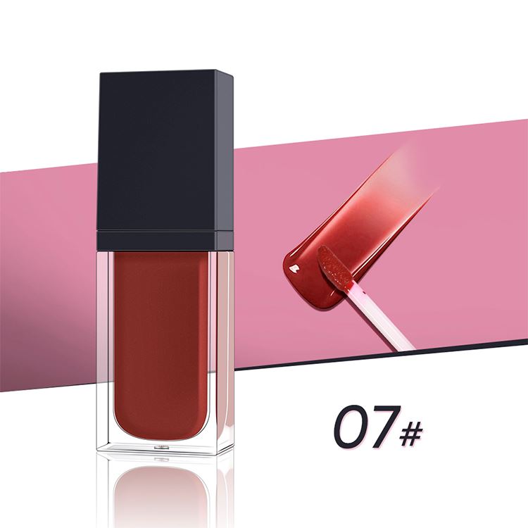 7 Colors Black Cover Square Bottle Liquid Blush
