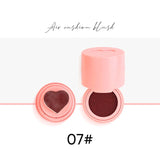 4 Colors Heart Stamp Rouge Matte Blush