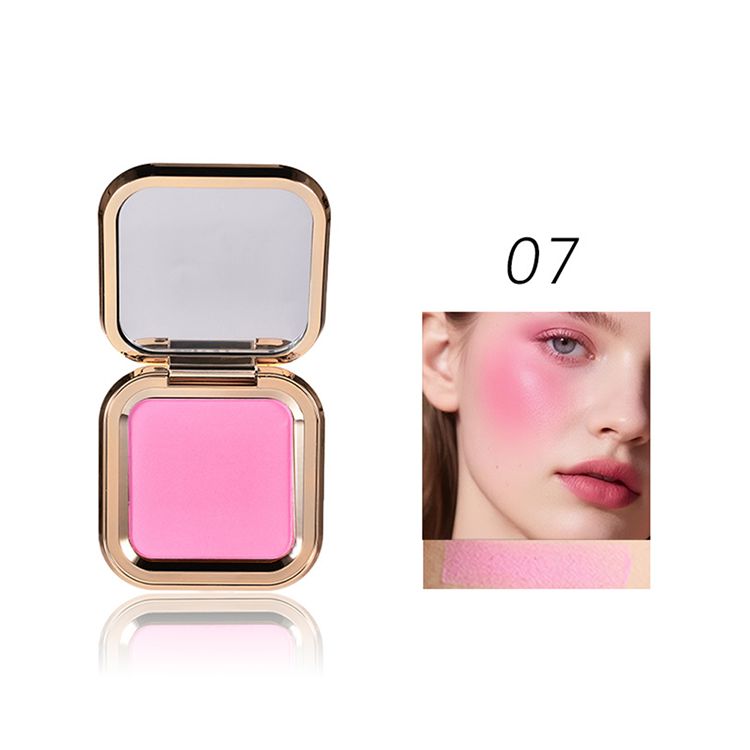 8 Colors Gold Box Blush Powder
