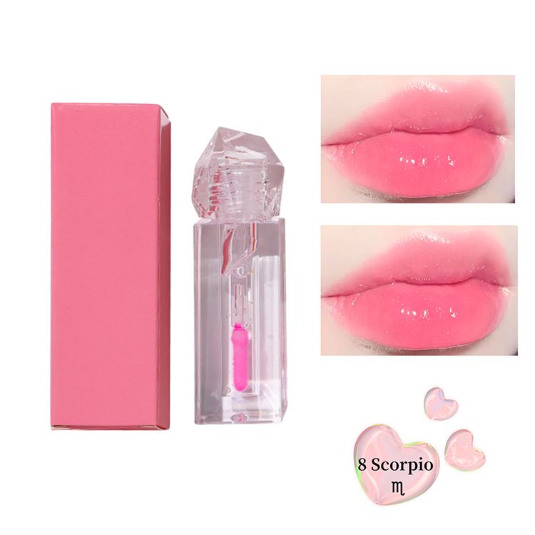 Feuchtigkeitsspendender Diamant-Lipgloss in 12 Farben