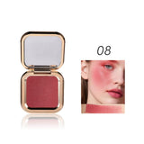 8 Colors Gold Box Blush Powder