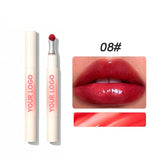 8 Colors Aluminum Alloy Head Moisturizing Lip Gloss