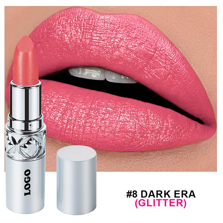 16 Colors Moisturizing Glitter Lipstick Long-lasting Color