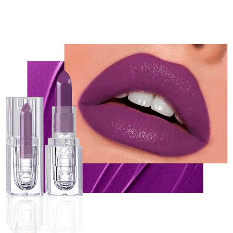 10 Colors Black Glitter Matte Lipstick