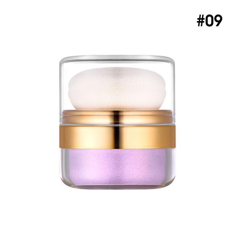 10 Colors Of High-gloss Glitter Powder (With Mirror)