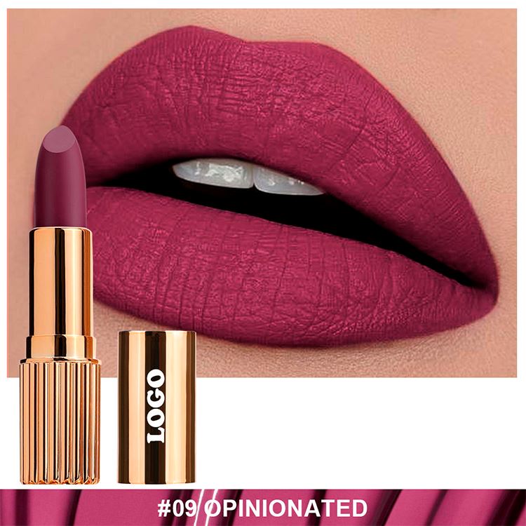 24 Color Gold Tube Matte Lipstick