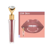 10 Colors Diamond Gold Lid Lip Gloss / Beauty Lipgloss Wholesale