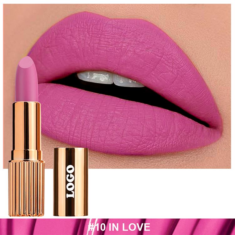 24 Color Gold Tube Matte Lipstick