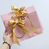 8 colors medium ribbon gift bag/cosmetic bag/shopping bag【30PCS】