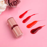 4 Colors  Moisturizing Peel Off Lip Tint Custom Logo Lip Gloss Long Lasting Waterproof Liquid Matte Gloss