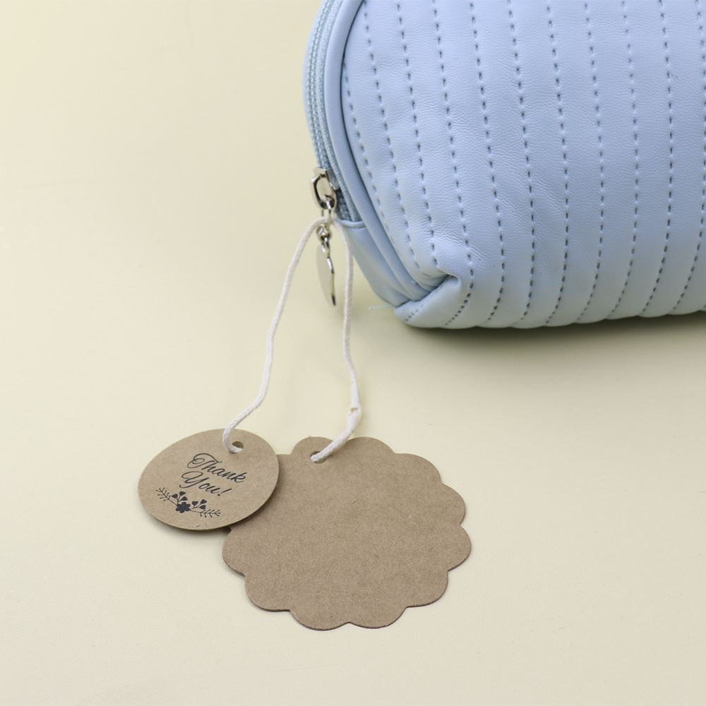 Mini bolsa de cosméticos semicircular para tartas de 6 colores