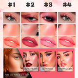 4 Colors Eye/Lip/Cheek 3-in-1 Rouge Liquid Blush