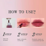 12 Colors Of Moisturizing Liquid Lip Gloss