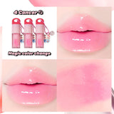 12 Constellation Pendants Moisturizing Lip Gloss Lip Oil