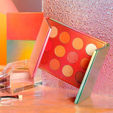 24 Colors Double-open Foldable Mixed Color Eyeshadow Palette