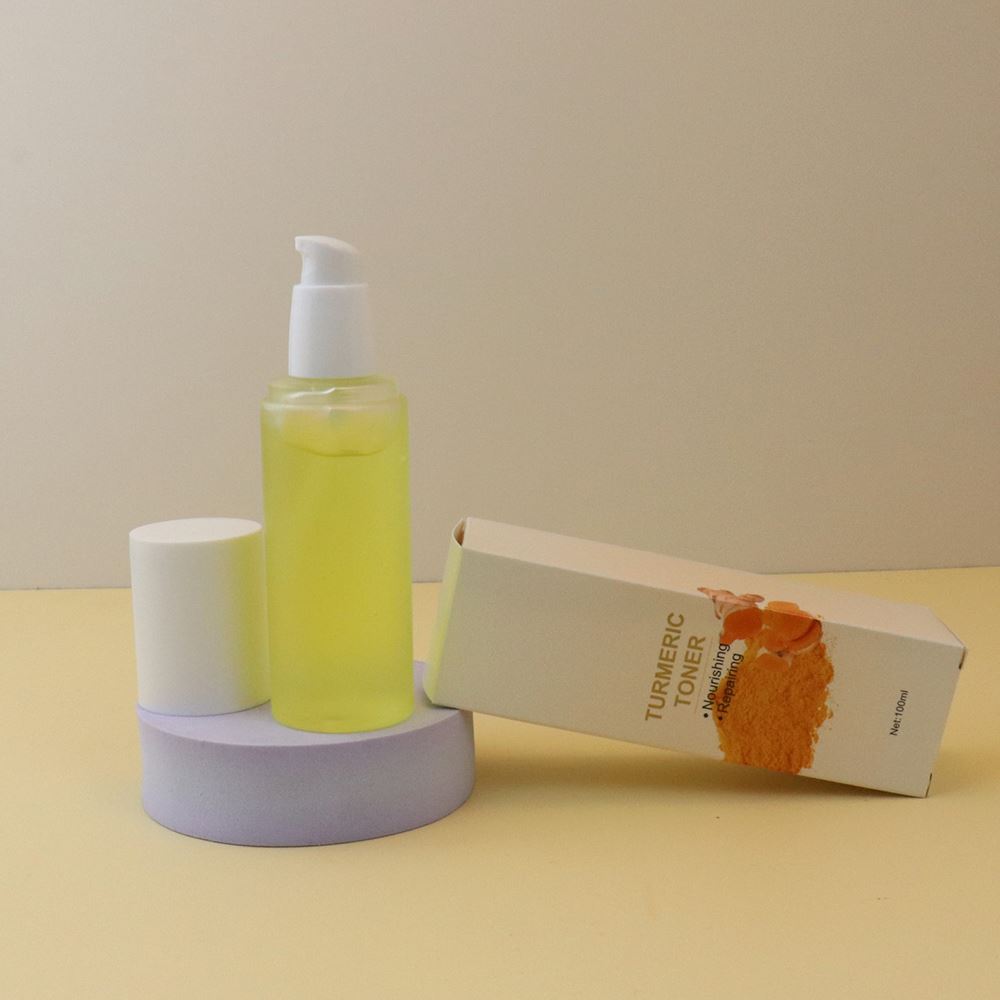Tónico hidratante e iluminador de cúrcuma
