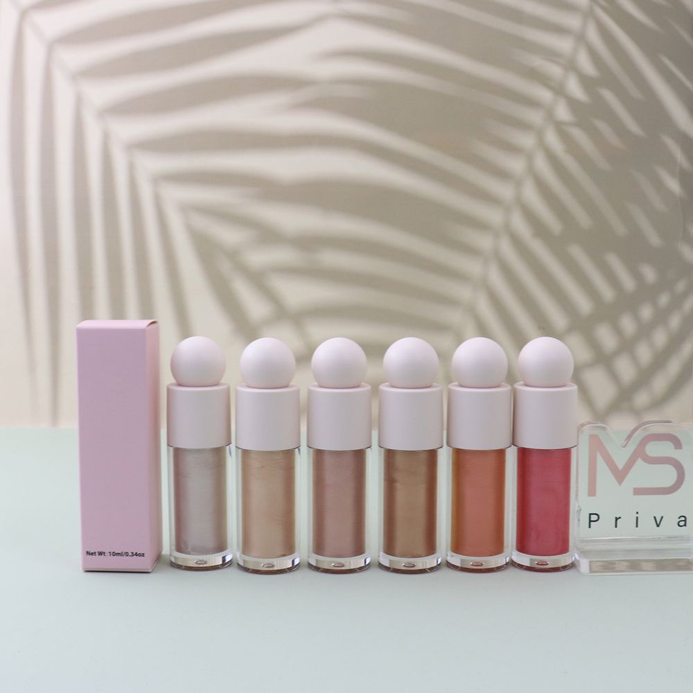 6 Colors Liquid Highlight Blush