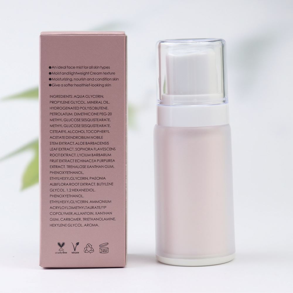 Moisturizing Face Primer Lotion For Dry Skin Face & Facial Hydrated Moisturizer Makeup Base Private Label