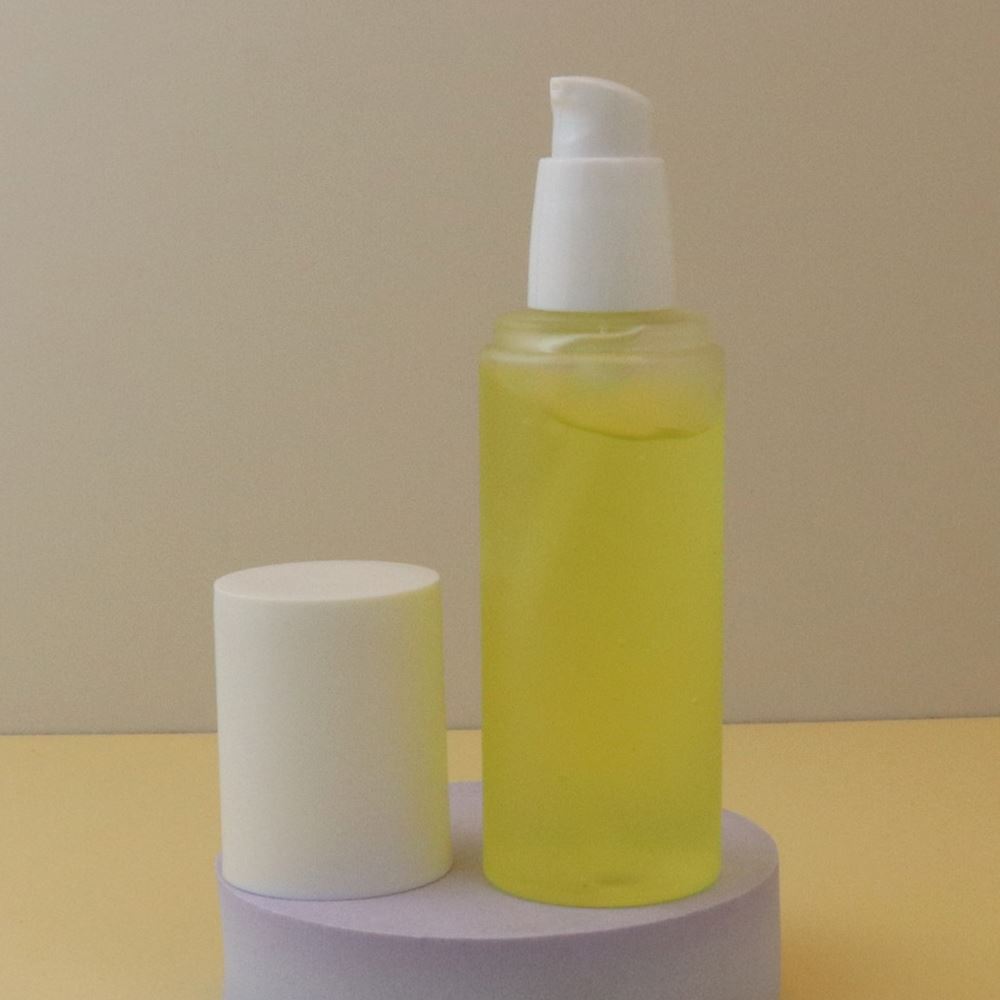 Tónico hidratante e iluminador de cúrcuma