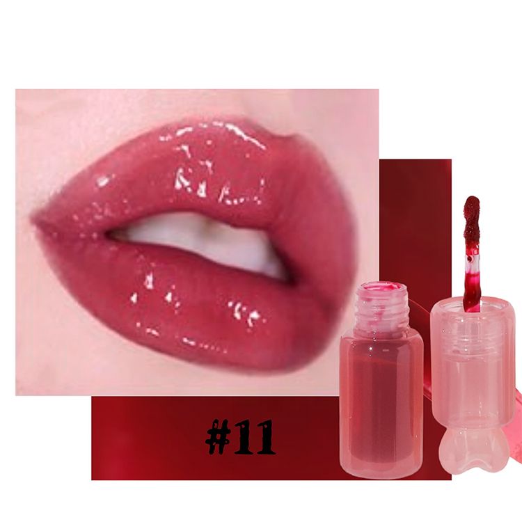 12 Colors Of Moisturizing Liquid Lip Gloss