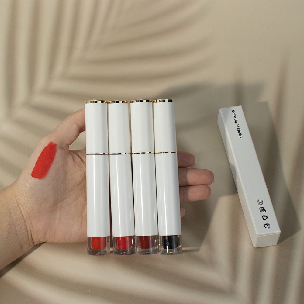 63 Farben, matter, nicht haftender flüssiger Lippenstift Nr. 34–63