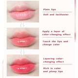 12 Constellation Pendants Moisturizing Lip Gloss Lip Oil