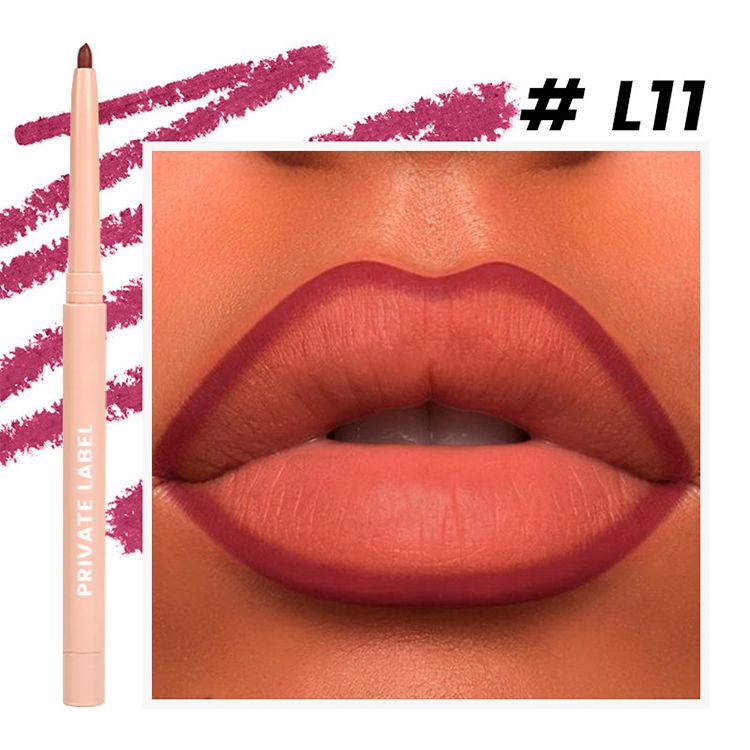 12 Colors Long-lasting Matte Waterproof Lip Liner