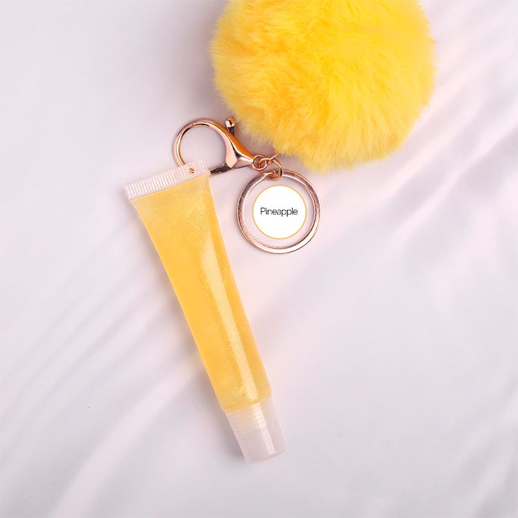 13 Colors Plush Pom Pom Fruity Lip Gloss