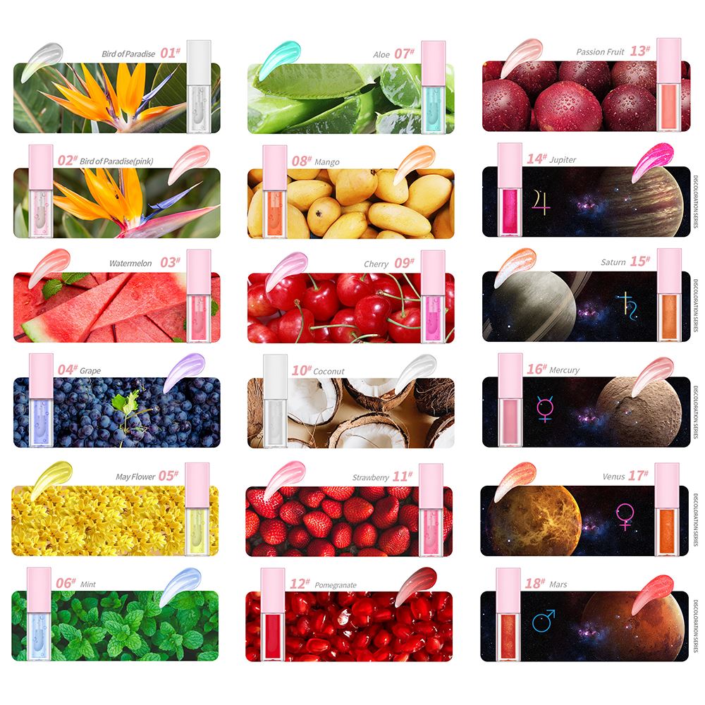 Brillant à lèvres Diamond Lid 34 couleurs (#1-#22)