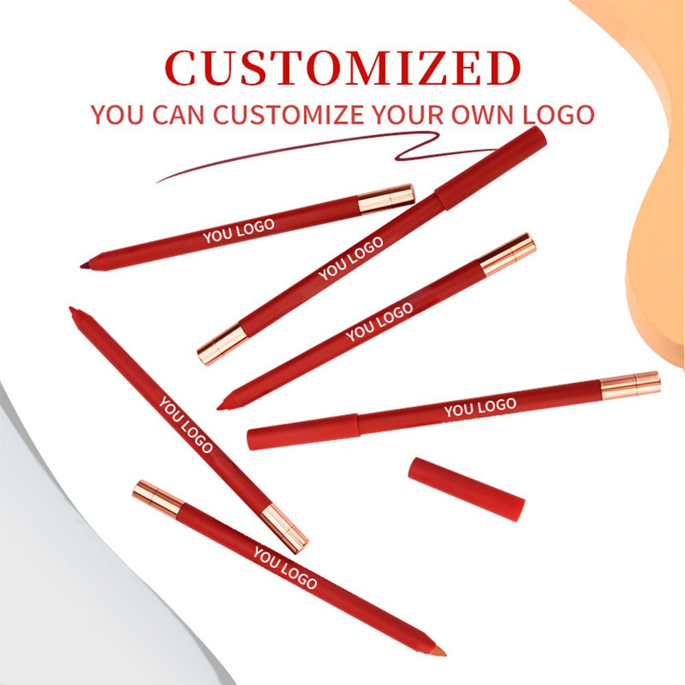 20 Colors Matte Waterproof Twist Lip Liner