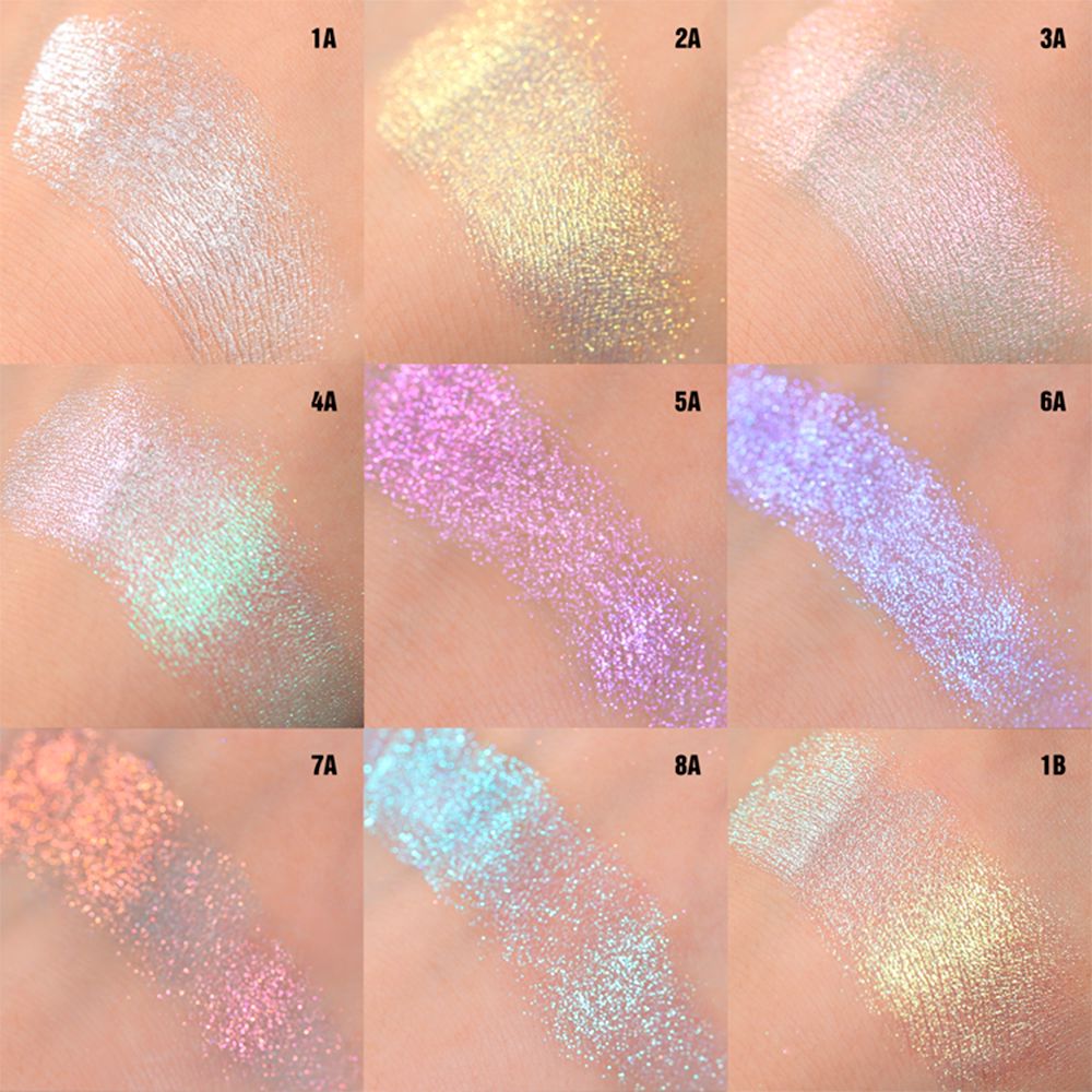 46 Colors Chameleon Eyeshadow Diamond Shimmer #01-#32